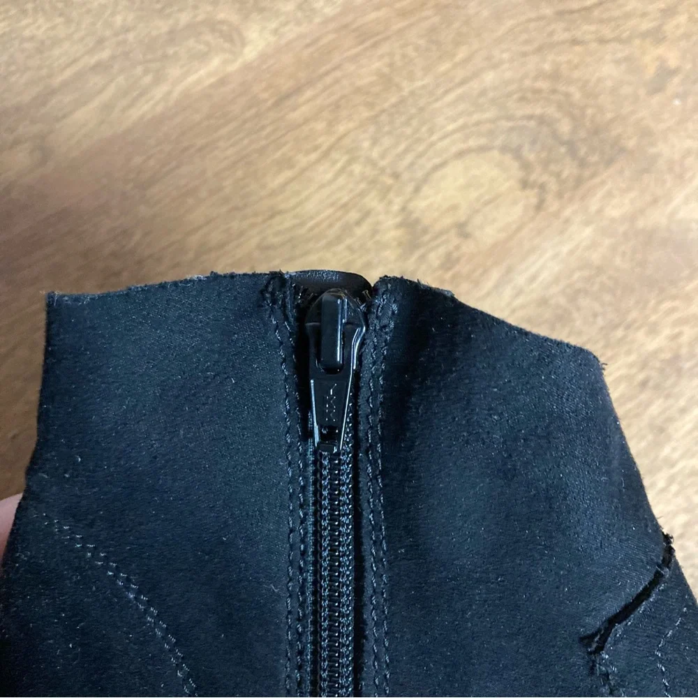 5/$15 Time and True Black Western Style Ankle Boots 6.5